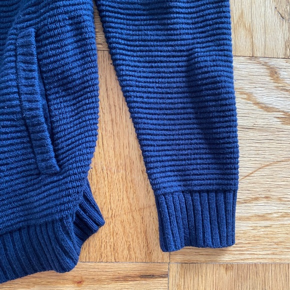 Blue Calibrate Wool Blend Zip-Up Sweater – Size Small - Picture 4 of 8